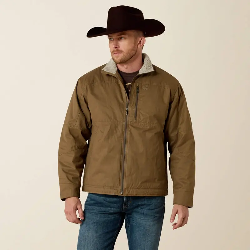 Ariat Men's Grizzly Canvas Jacket 1