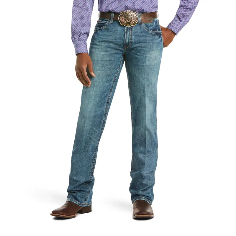 Ariat Men's M4 Low Rise Scoundrel Boot Cut Jeans 1