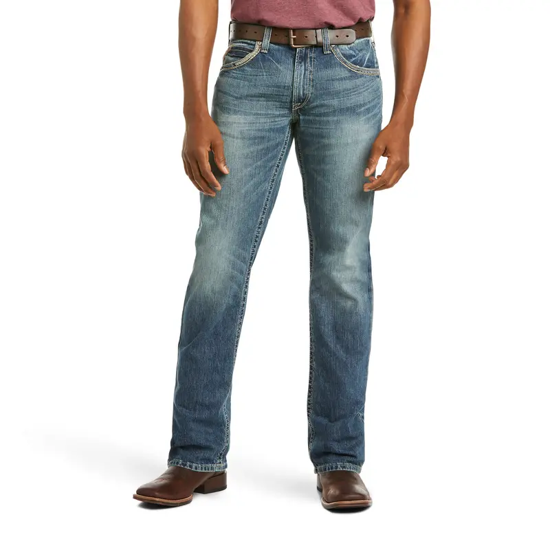 Ariat Men's M5 Slim Gambler Stackable Straight Leg Jean 1