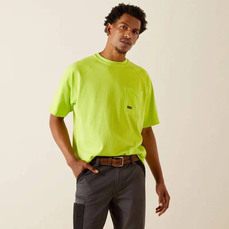 Ariat Men's Rebar Cotton Strong Hardhead T-Shirt 1