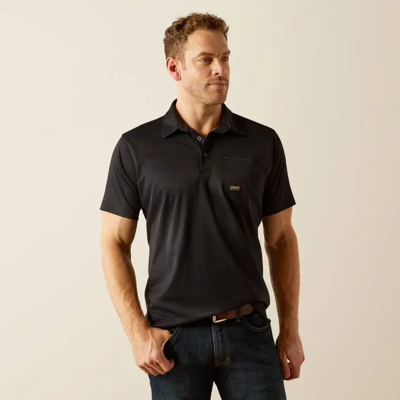 Ariat Men's Rebar Foreman Polo 1