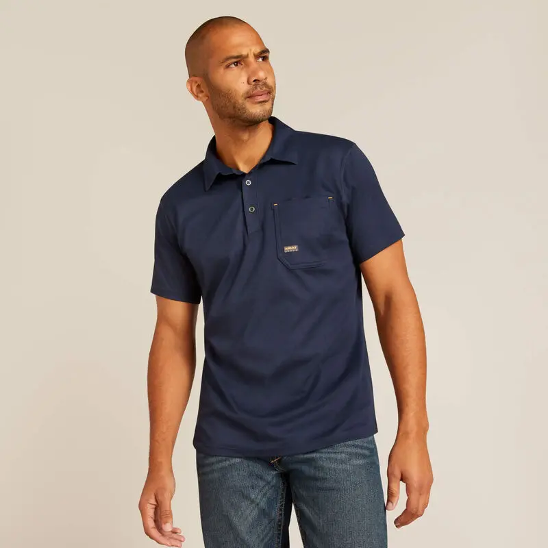 Ariat Men's Rebar Foreman Polo 1