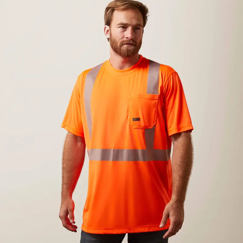 Ariat Men's Rebar Hi-Vis Ansi T-Shirt 1