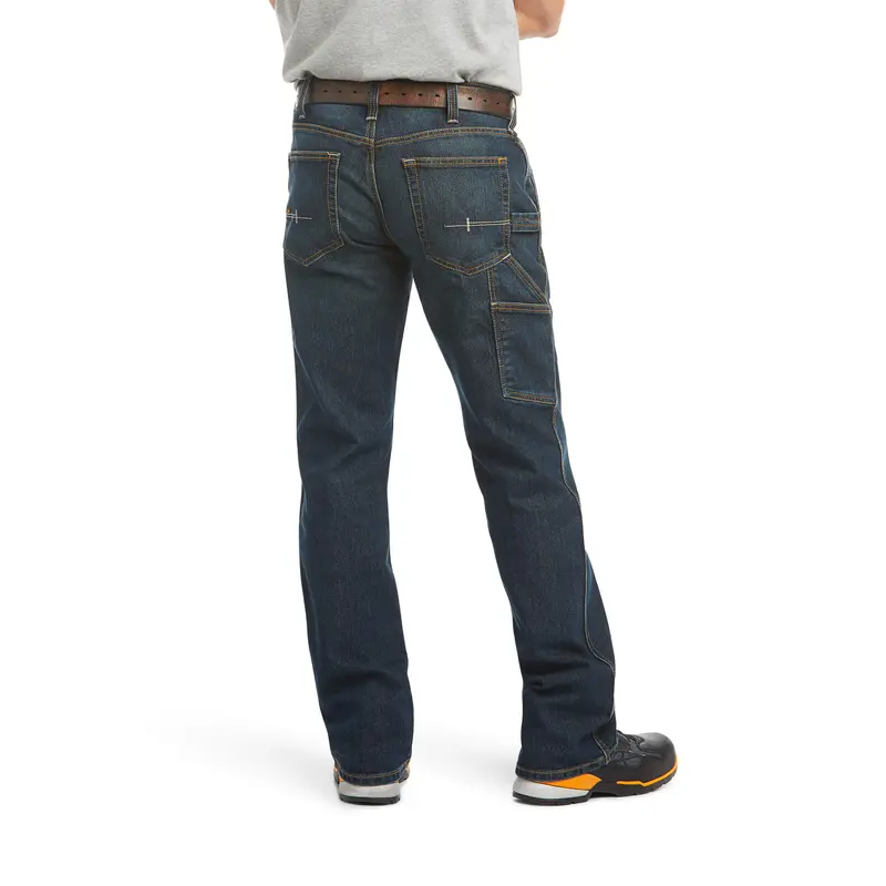 Ariat Men's Rebar M4 Low Rise Durastretch Workhorse Boot Cut Jean 2