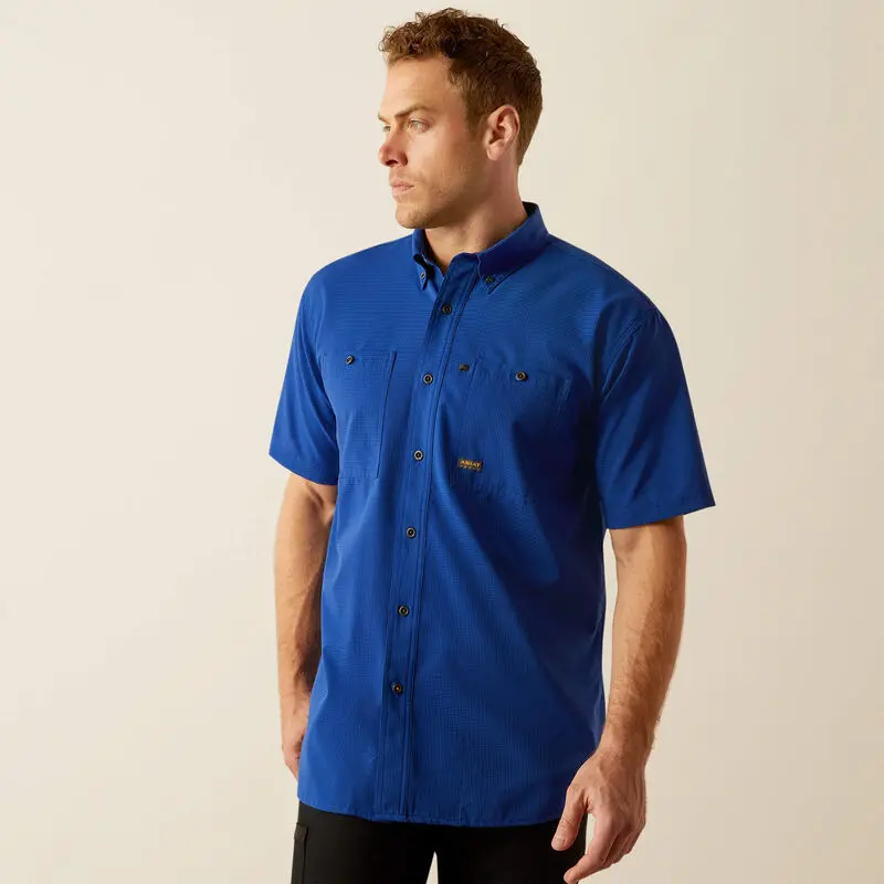 Ariat Men's Rebar Made Tough 360 Airflow Work Shirt 1