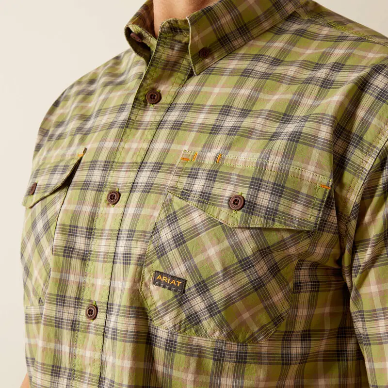 Ariat Men's Rebar Made Tough Durastretch Work Shirt 3