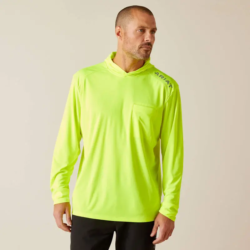 Ariat Men's Rebar Sunblocker Hooded T-Shirt 1
