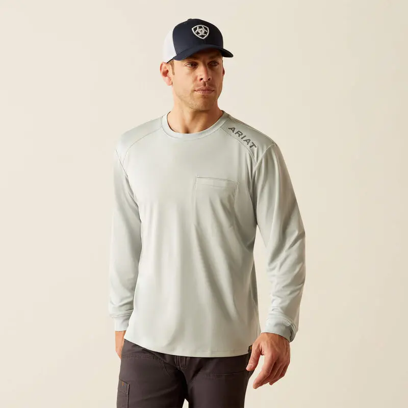 Ariat Men's Rebar Sunblocker Long Sleeve T-Shirt 1