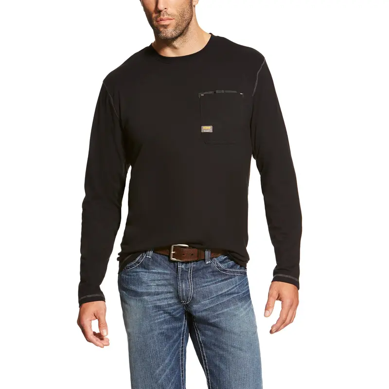 Ariat Men's Rebar Workman Long Sleeved T-Shirt 1