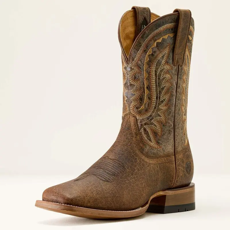 Ariat Men's Rock Ridge Wide Square Toe Western Boot 1