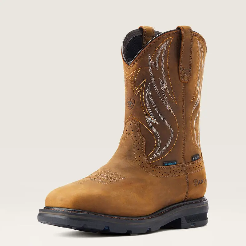Ariat Men's Sierra Shock Shield Waterproof Steel Toe Work Boot 1