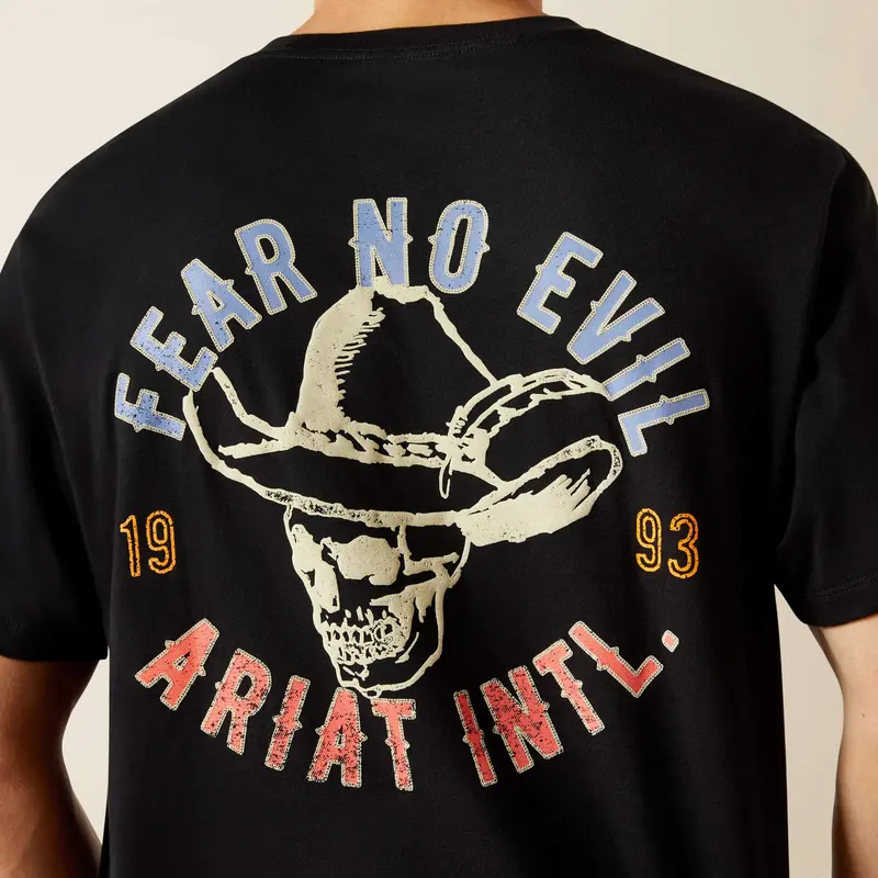 Ariat Men's Stitched Skull T-Shirt 1