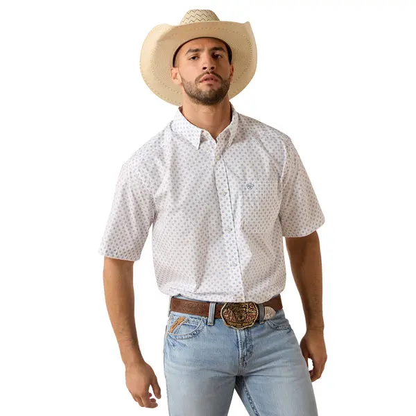 Ariat Men's Tenzin Classic Fit Short-Sleeve Shirt 1