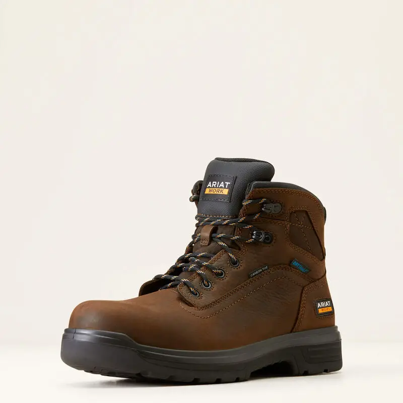 Ariat Men's Turbo 6-Inch Waterproof Carbon Toe Work Boot 1