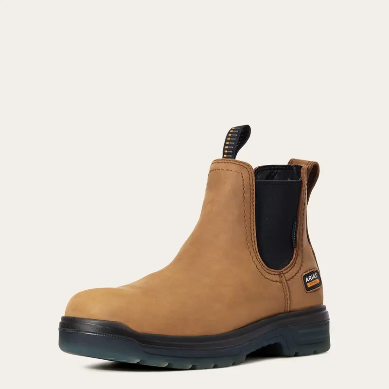 Ariat Men's Turbo Chelsea Waterproof Work Boot 1
