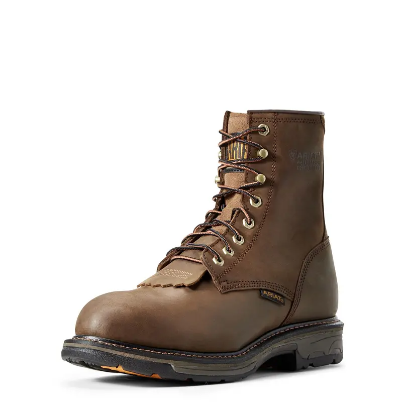 Ariat Men's Workhog 8-Inch Waterproof Composite Toe Work Boot 1