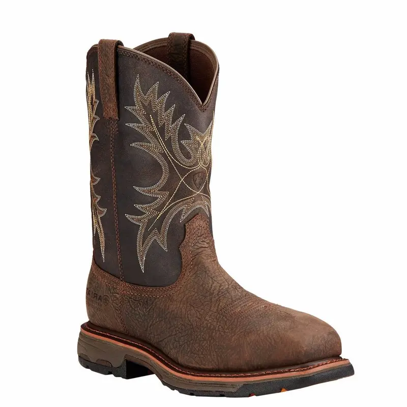Ariat Men's Workhog H2o Wide Square Comp Toe Work Boot 3