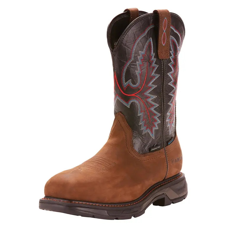 Ariat Men's Workhog Xt Waterproof Carbon Toe Work Boot 1
