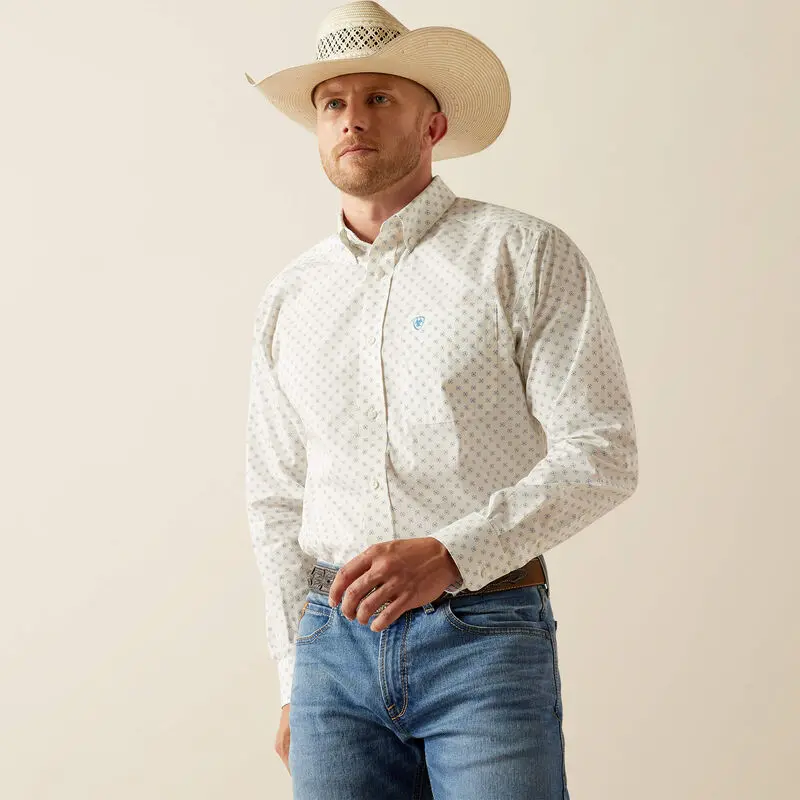 Ariat Men's Wrinkle Free Adrian Classic Fit Shirt 1
