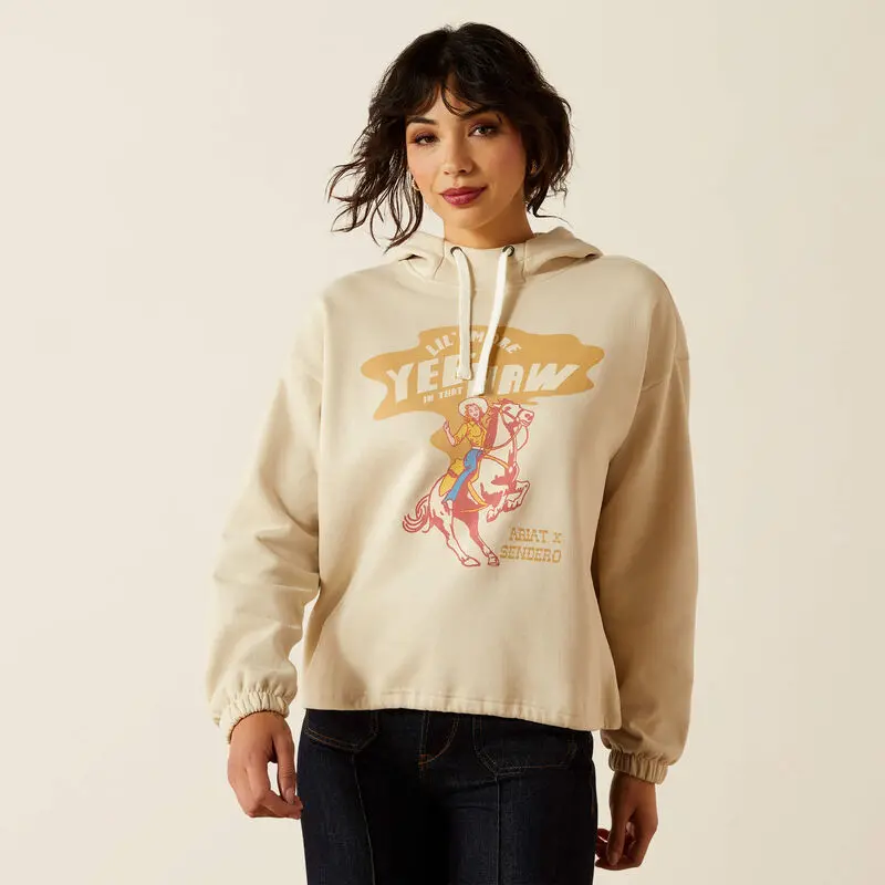 Ariat Women's Essential Sendero Yeehaw Hoodie 1