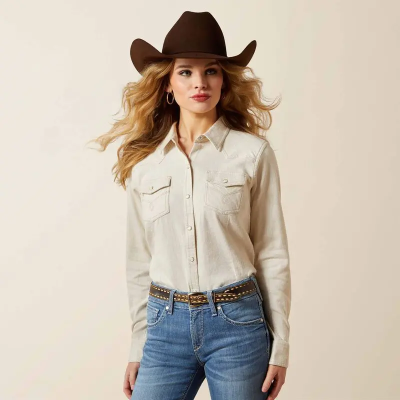 Ariat Women's Papyrus Western Shirt 1