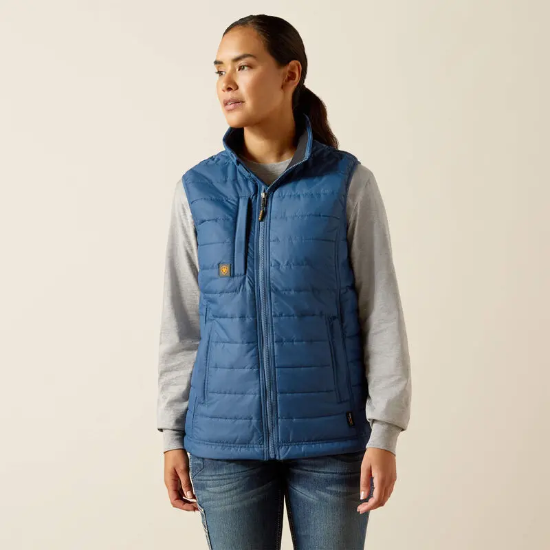 Ariat Women's Rebar Cordura Ripstop Lightweight Insulated Vest 1