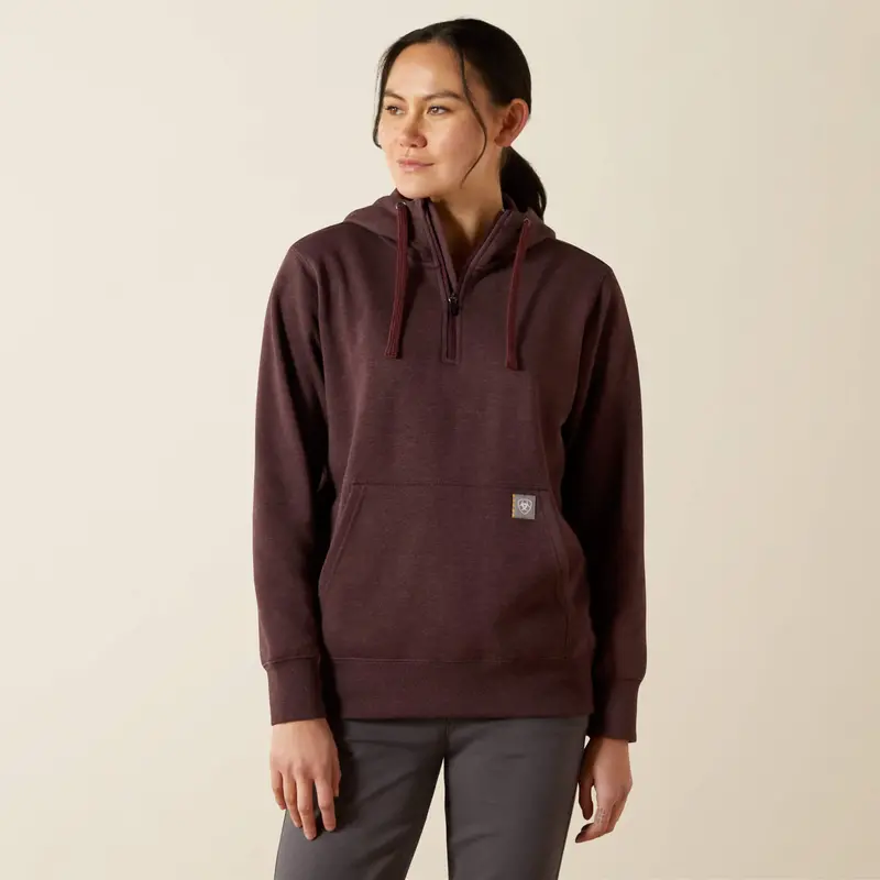 Ariat Women's Rebar Skill Set 1/2 Zip Hoodie 1