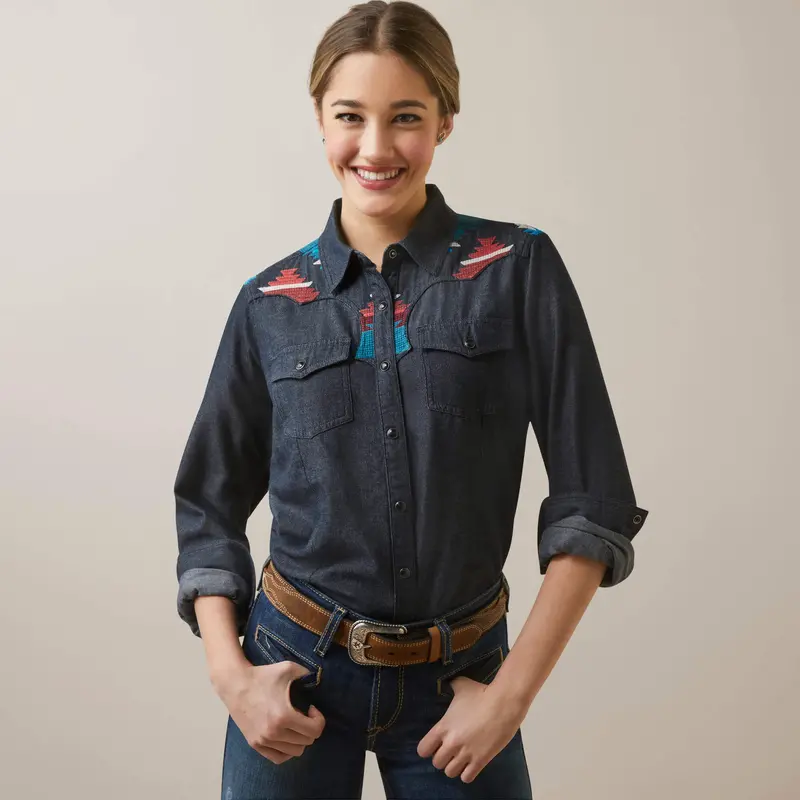 Ariat Women's Snap-Front Dutton Shirt 1