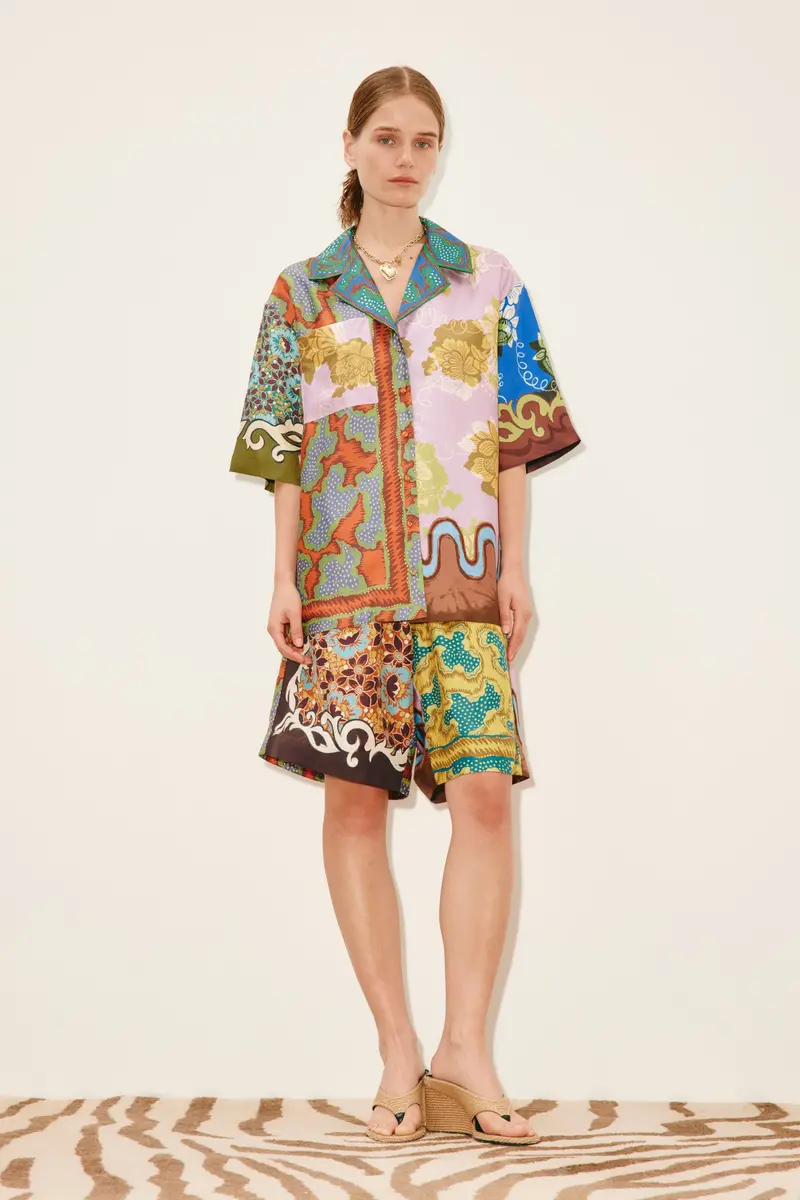 Arnie Silk Shirt 1