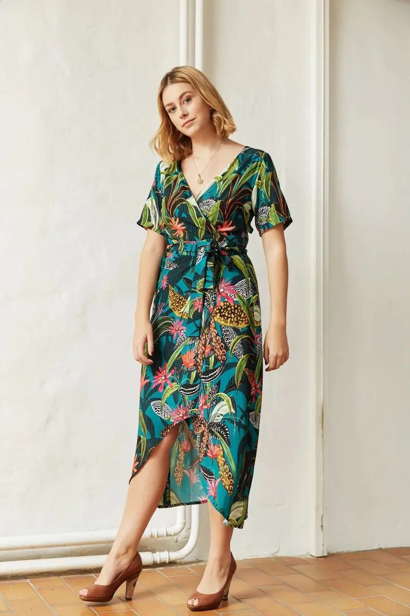 Atelier Jupe Savannah Wrap Dress 1