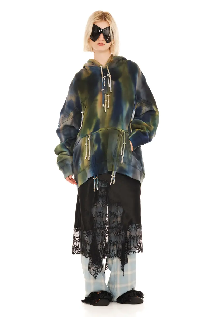 Aurora Mohawk Burst Hoodie 1