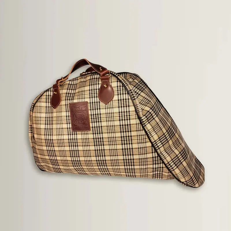 Baker Plaid Saddle Carrier 1