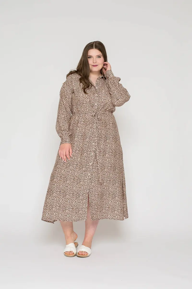 Bara Studio Lou Shirt Dress - Printed Copy Shop (+£7.00) 1