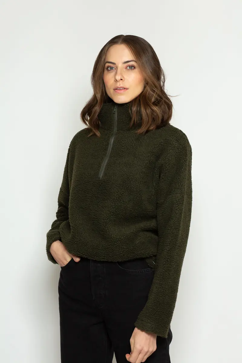 Bara Studio Nela Zip-Neck Sweater 1