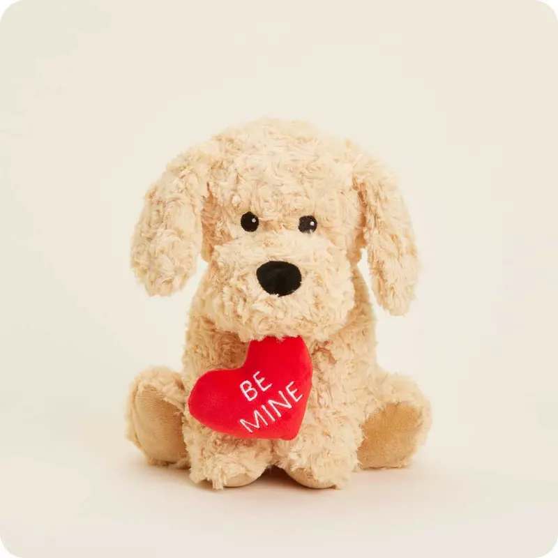 Be Mine Golden Dog Warmies 1