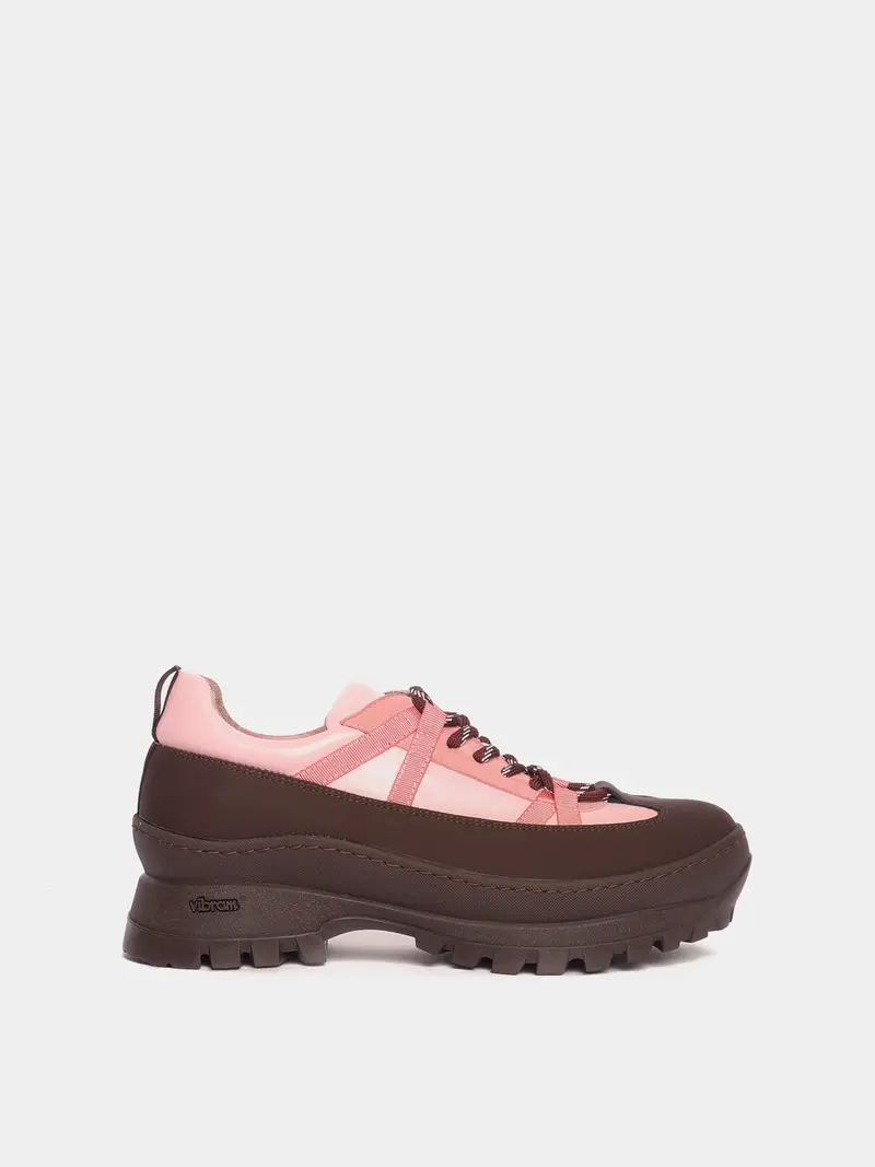 Beja Pink Combo Sneaker 1