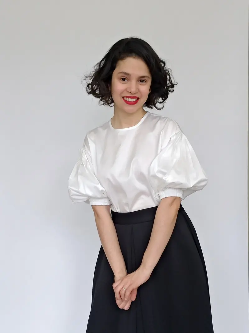 Bella Loves Patterns Cologne Blouse - Printed Copy Shop (+£7.00) 1