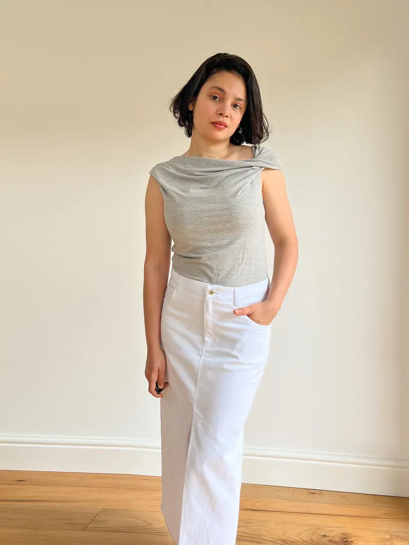 Bella Loves Patterns Violet Top 1