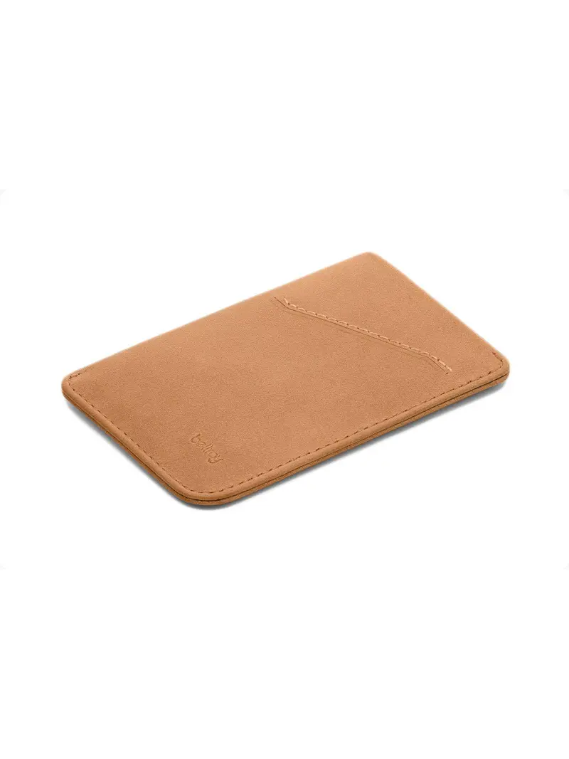 Bellroy Card Sleeve Tan 1