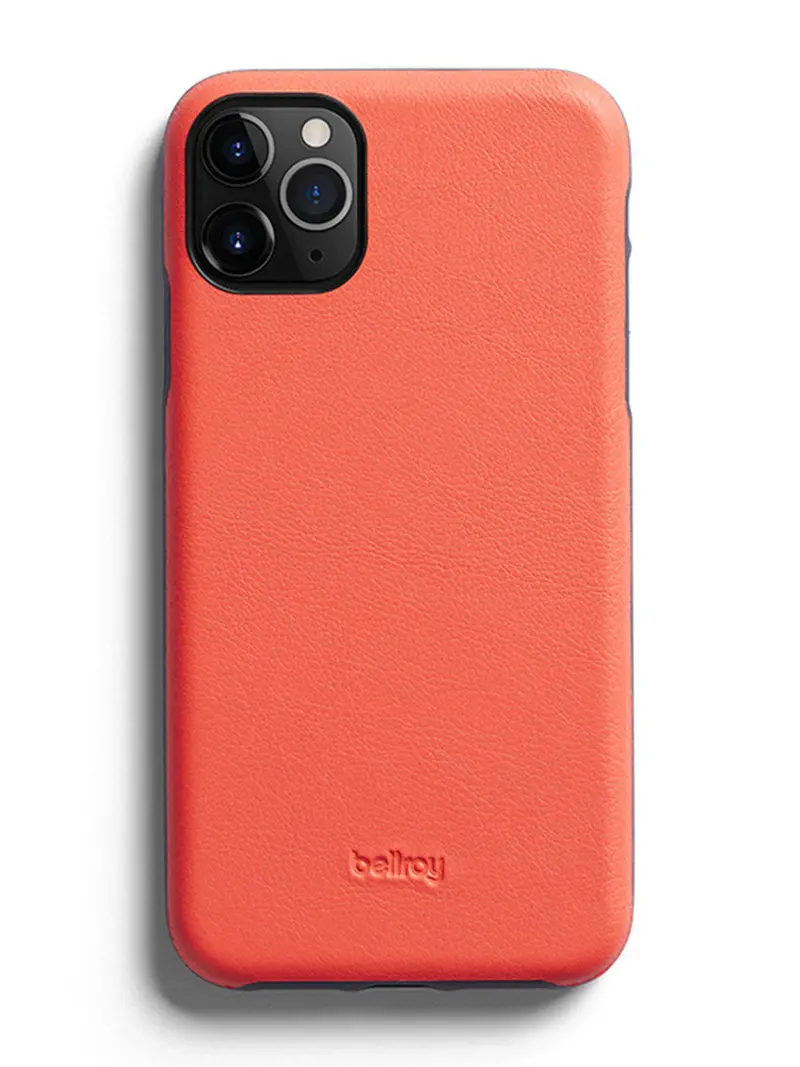 Bellroy Leather Phone Case For Iphone 11 Pro Max Coral 1