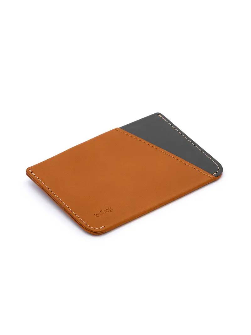 Bellroy Micro Sleeve Wallet Caramel 1
