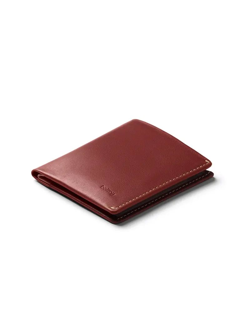 Bellroy Note Sleeve Wallet Red Earth Rfid 1