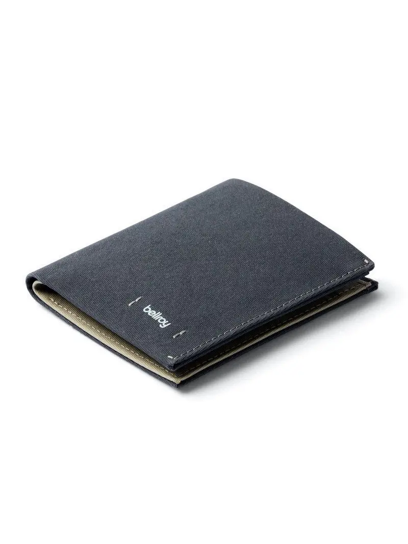 Bellroy Note Sleeve Wallet Woven Charcoal Rfid (Leather-Free) 1