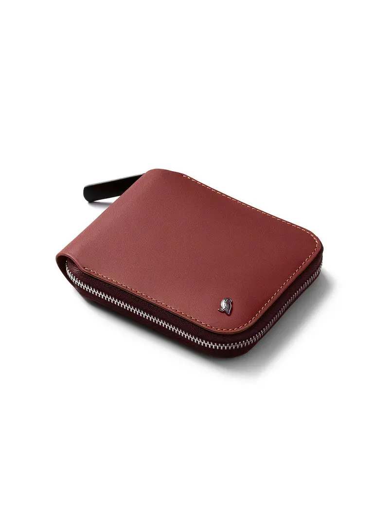 Bellroy Zip Wallet Red Earth Rfid 1