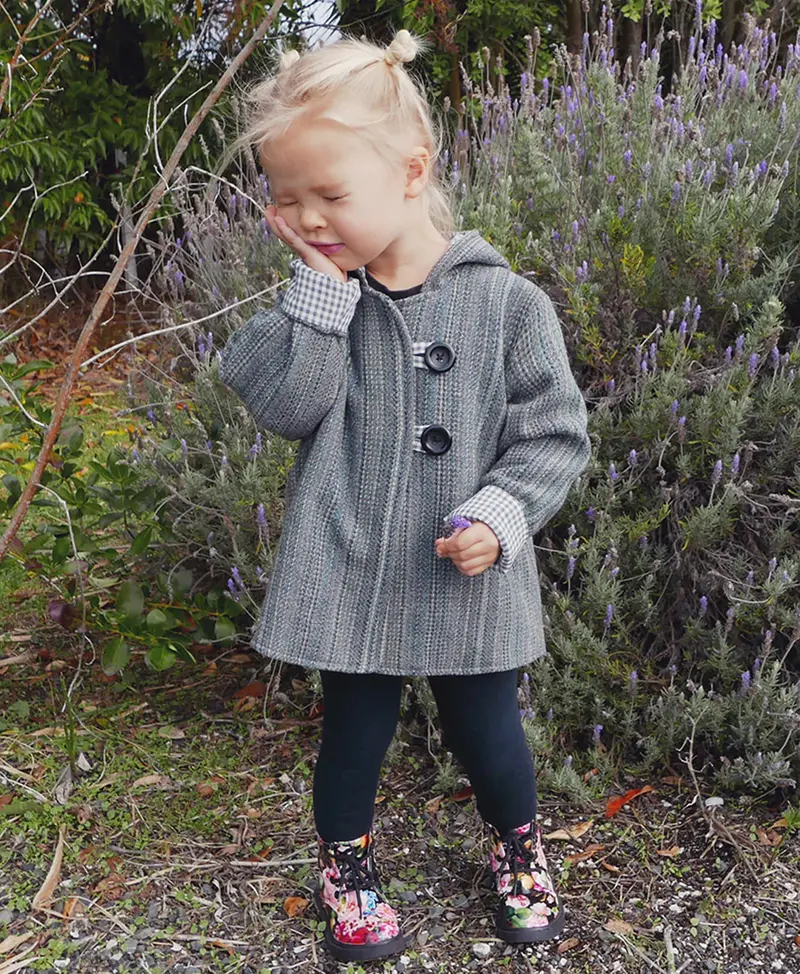 Below The K_Whai Baby/Child Awhi Coat - Printed Copy Shop (+£7.00) 1