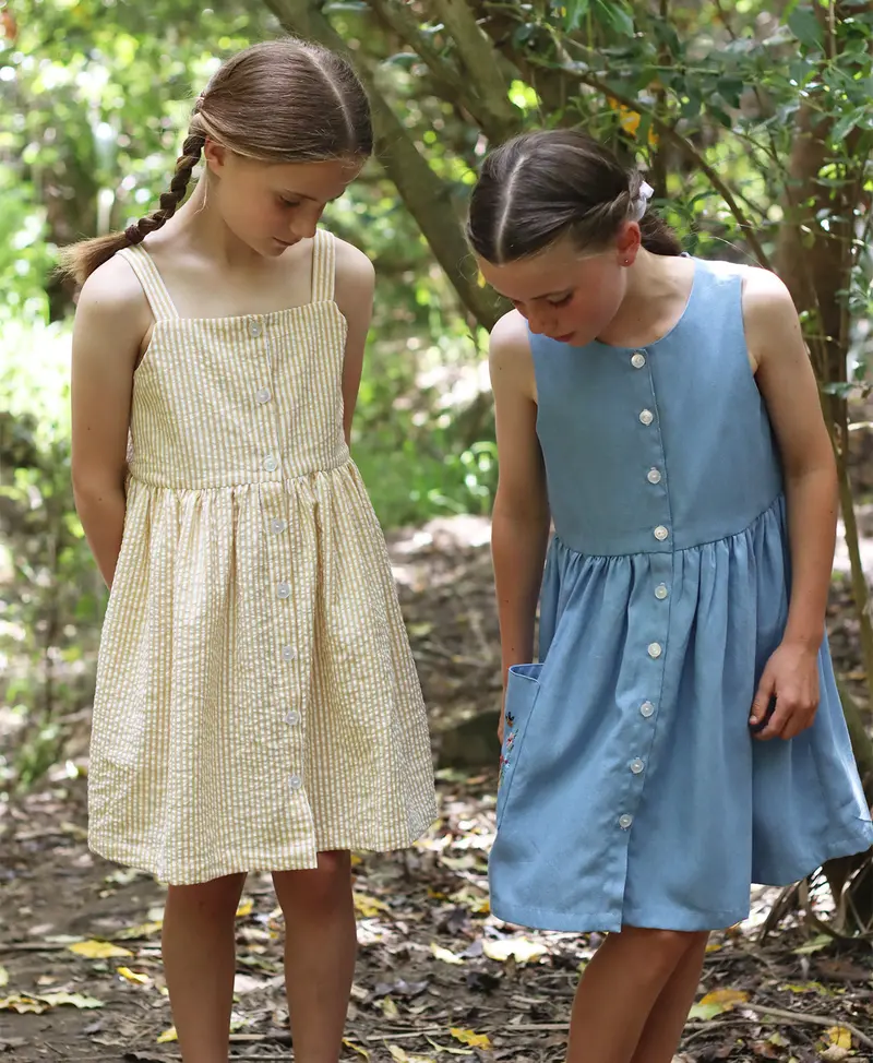 Below The K_Whai Baby/Child/Teen Rimu Dress (1 - 10) - Printed Copy Shop (+£5.00) 1