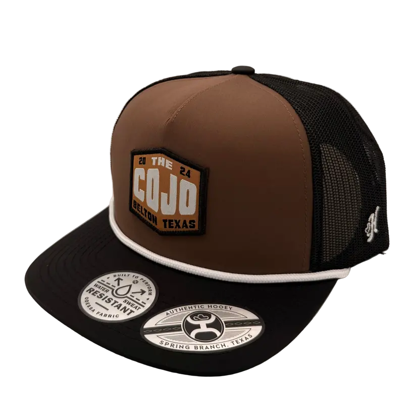 Belton Tx Patch Hat 24' Brown 1