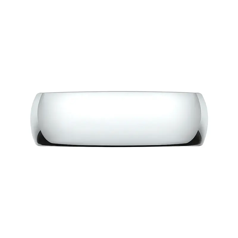 Benchmark® 14K White Gold Euro Comfort Fit Band 1