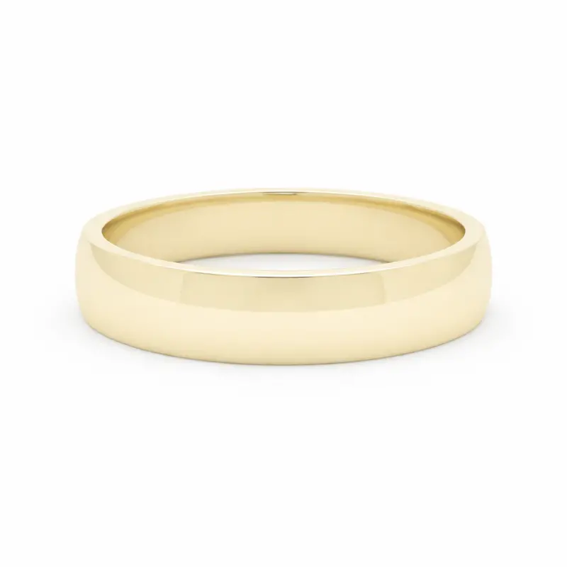 Benchmark® 14K Yellow Gold Euro Comfort Fit Band 1