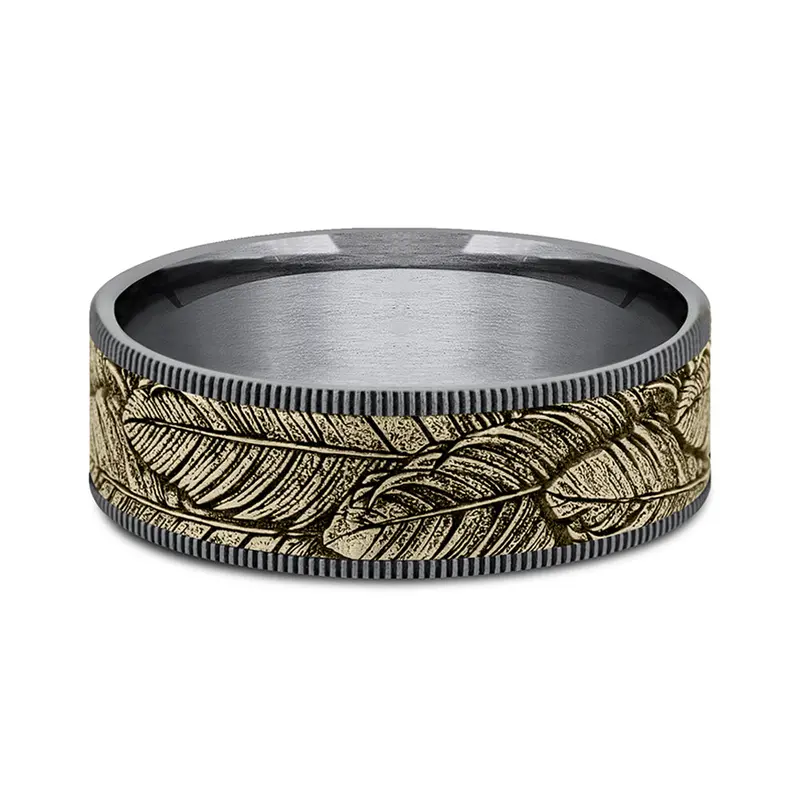 Benchmark® Bird Feather Men's Band 1
